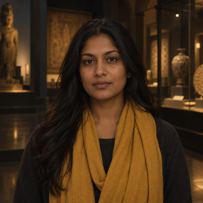Portrait of Pia Nair