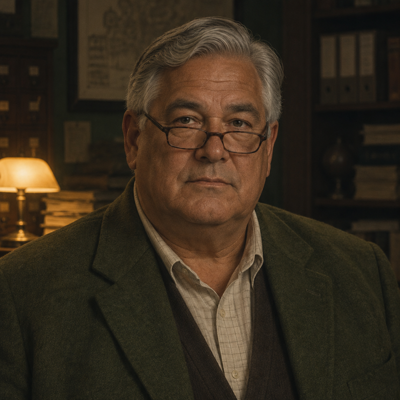 Portrait of Owen Hale
